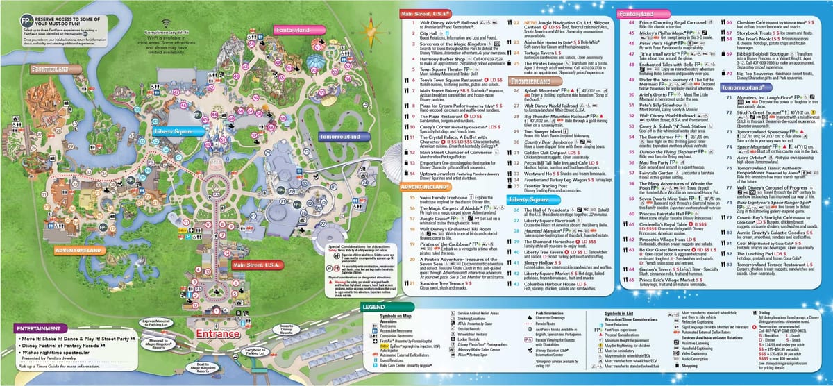 Disney World Orlando mapa