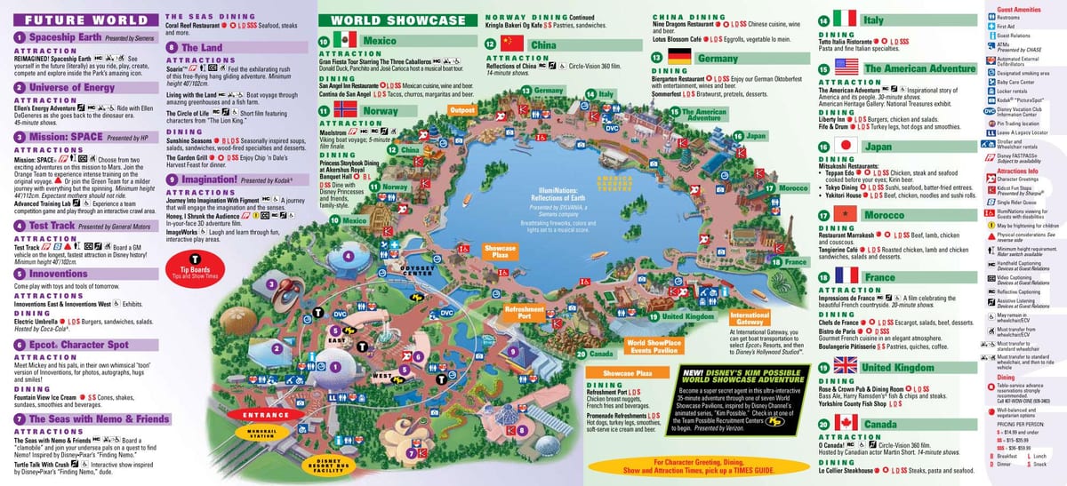 La caça de bruixes Disney World mapa