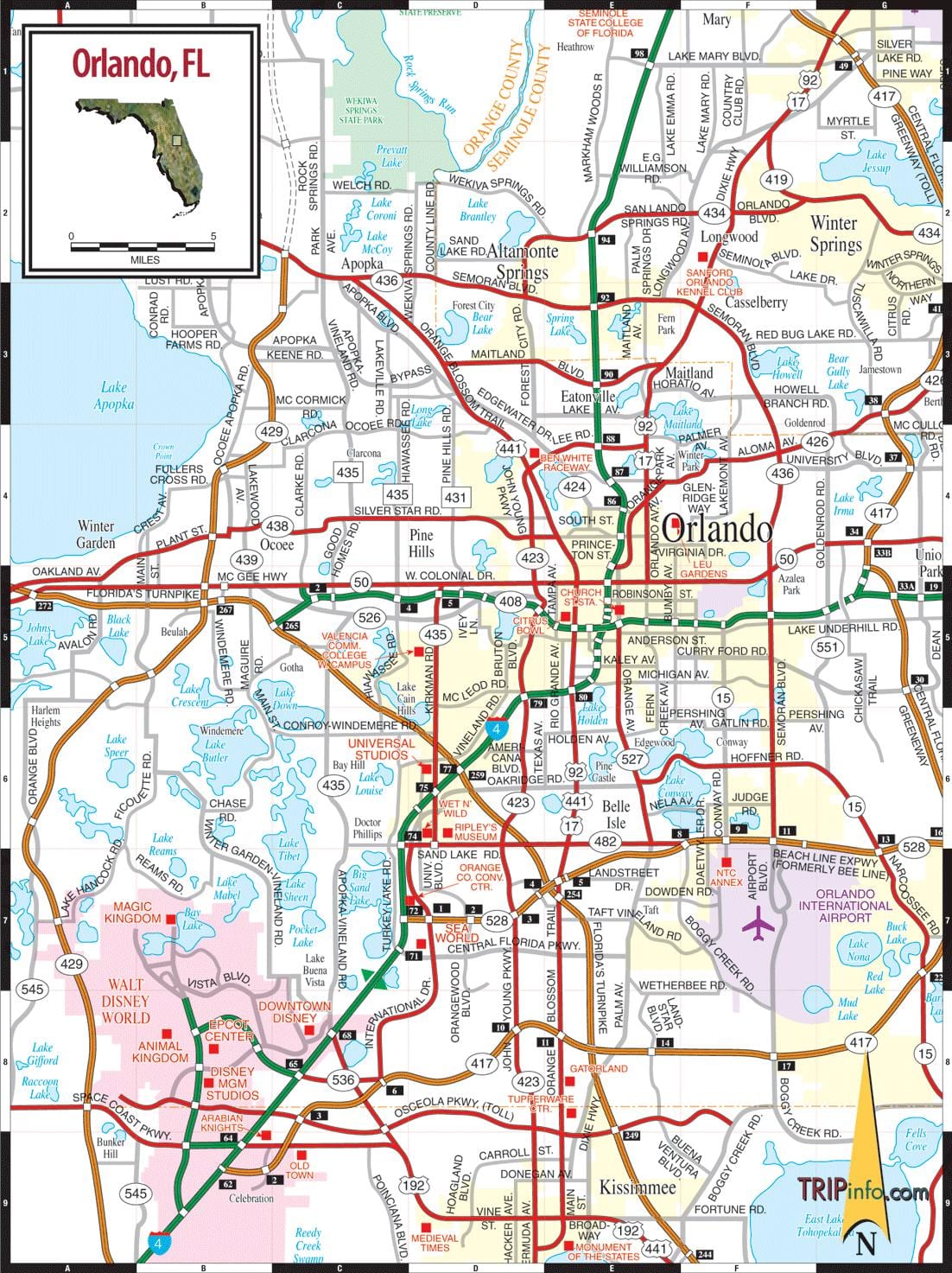 Orlando al mapa