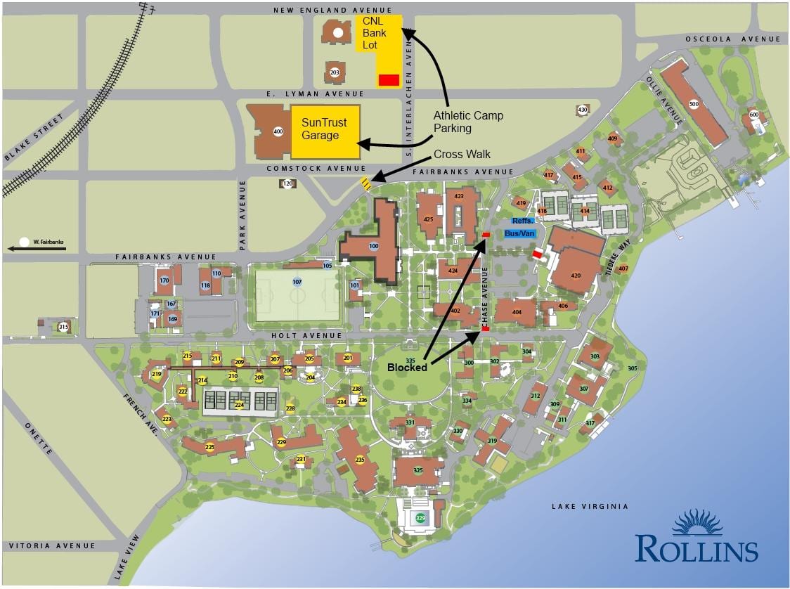 mapa de Rollins col·legi